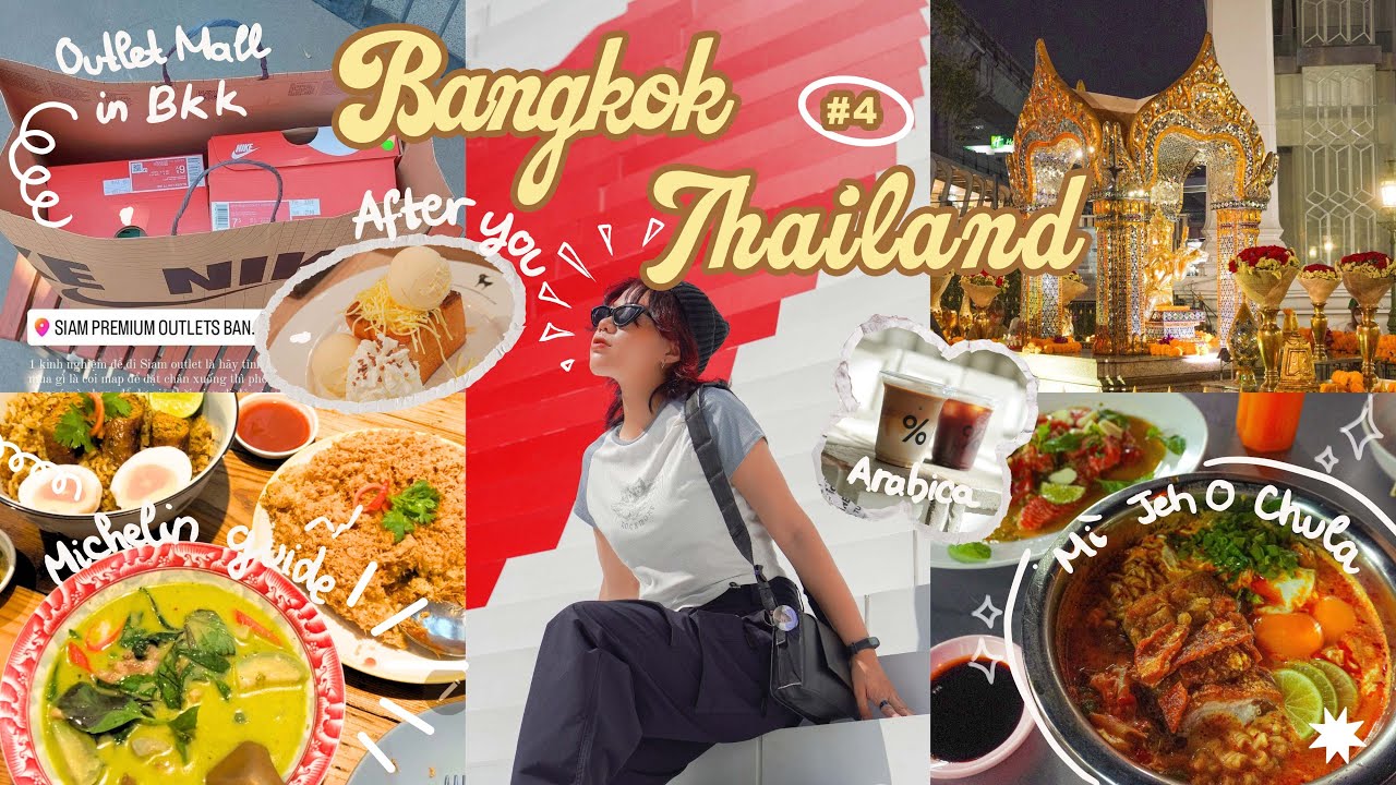 Lần đầu đến Thái - mua sắm ở Siam Outlet - Ăn mì Jeh O Chula